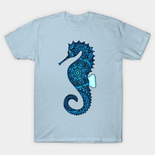 Seahorse (blue) T-Shirt